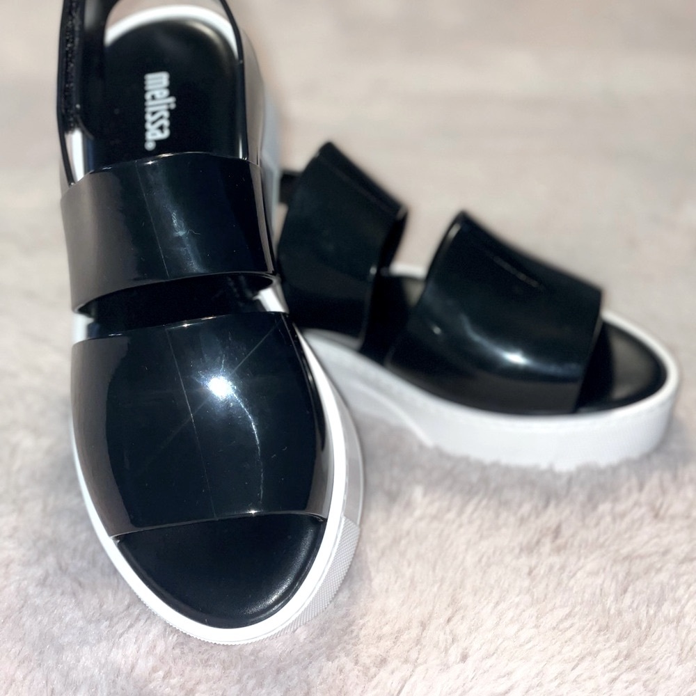 Melissa Women's Black Slide Sandals